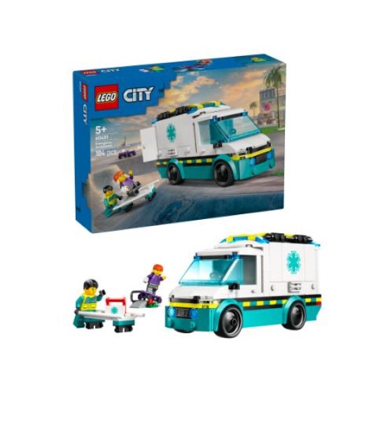 Конструктор LEGO City Швидка допомога (60451)