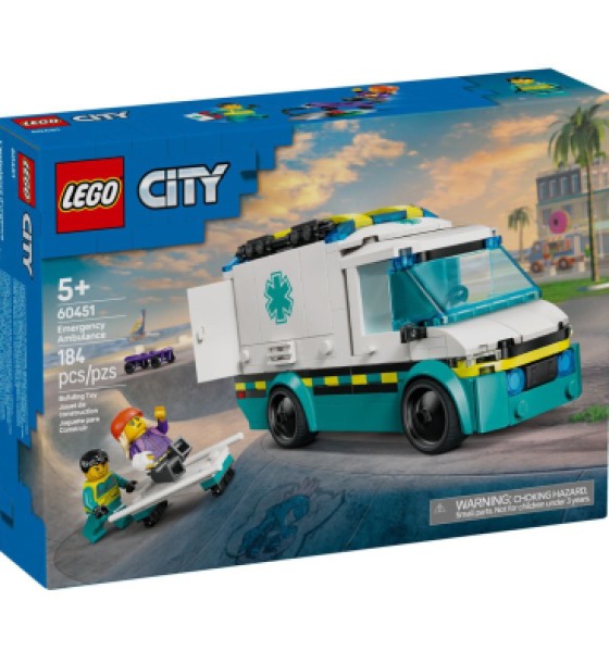 Конструктор LEGO City Швидка допомога (60451)
