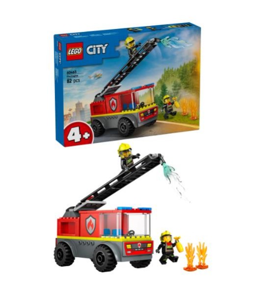 Конструктор LEGO City Пожежна машина з драбиною (60463)