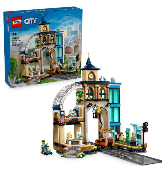 Конструктор LEGO City Центральний залізничний вокзал (60469)