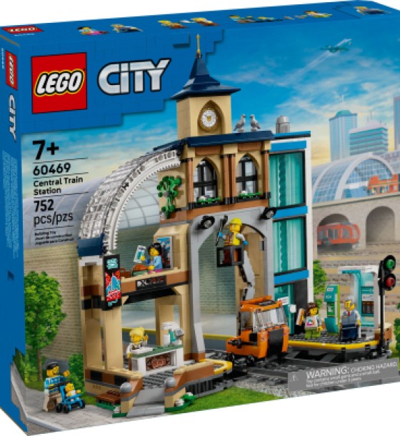 Конструктор LEGO City Центральний залізничний вокзал (60469)