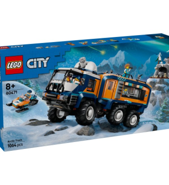Конструктор LEGO City Арктична дослідна вантажівка з науковою лабораторією (60471)