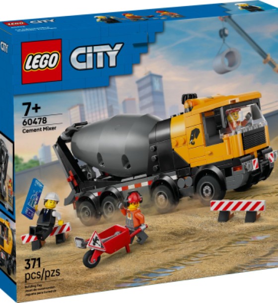 Конструктор LEGO City Бетонозмішувач (60478)