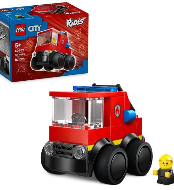 Конструктор LEGO City Автівки — Пожежна машина (60482)
