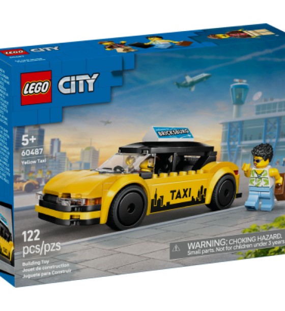 Конструктор LEGO City Жовте таксі (60487)