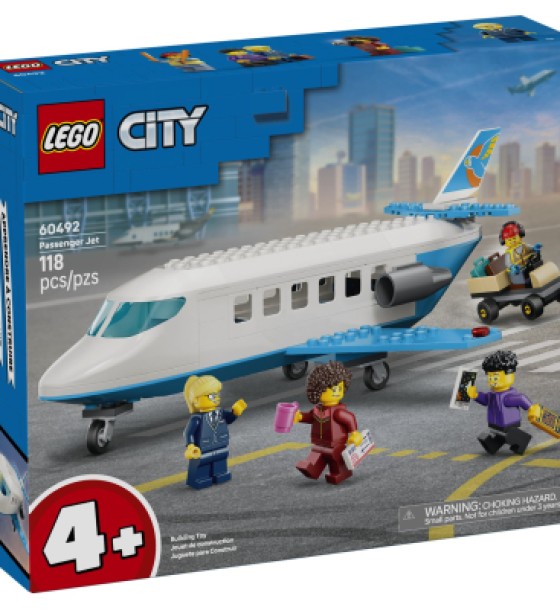 Конструктор LEGO City Пасажирський літак (60492)