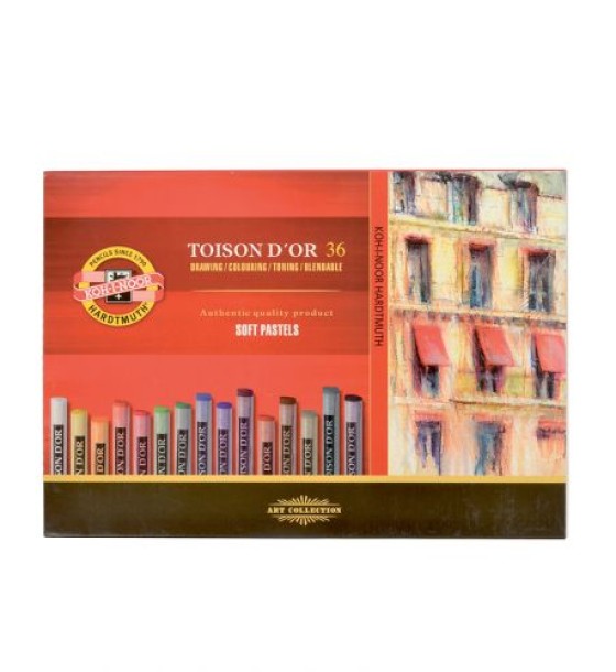 Крейда-пастель TOISON D'OR, 36 кол.