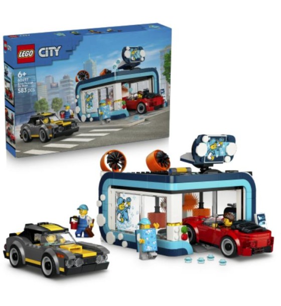 Конструктор LEGO City Тунельна автомийка (60497)