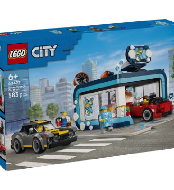 Конструктор LEGO City Тунельна автомийка (60497)