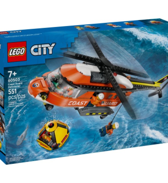 Конструктор LEGO City Гелікоптер берегової охорони (60503-)