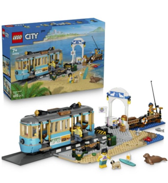 Конструктор LEGO City Класичний трамвай до пляжу (60506)