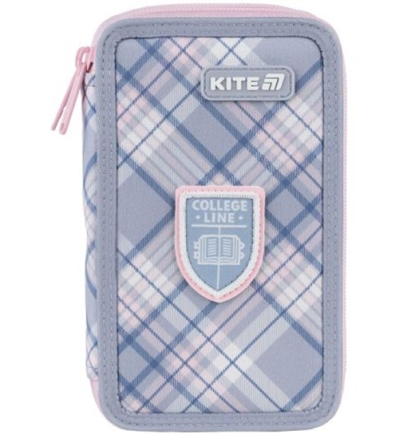 Пенал Kite 2 від., без наповнення 623 College Line Girl