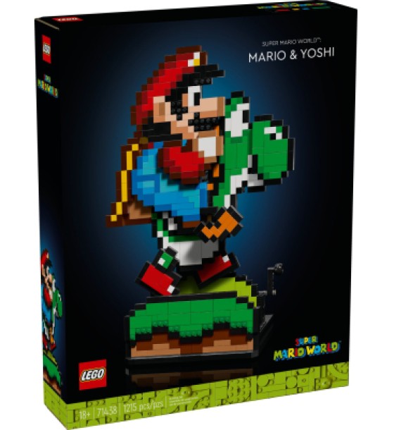 Конструктор LEGO Super Mario World: Маріо і Йоші (71438)