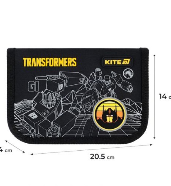 Пенал Kite 1 від., 1 відв., без наповнення 621 TF