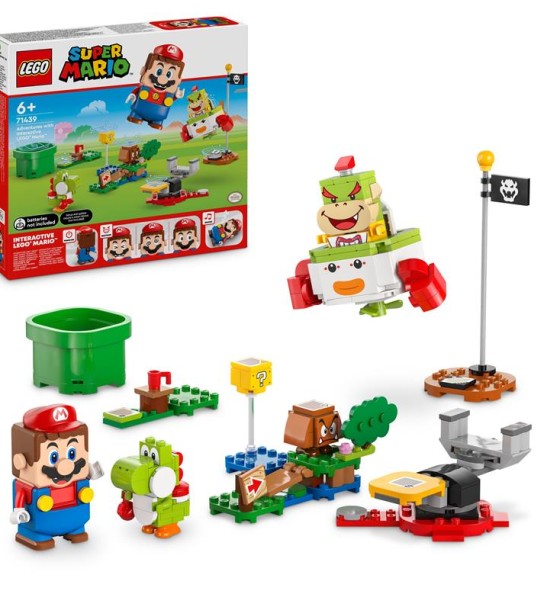 Конструктор LEGO Super Mario Пригоди з інтерактивним LEGO Маріо (71439)