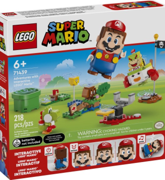 Конструктор LEGO Super Mario Пригоди з інтерактивним LEGO Маріо (71439)