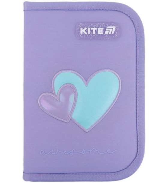 Пенал Kite 1 від., 2 відв., без наповнення 622 Awesome