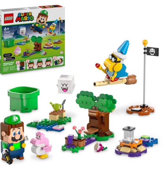 Конструктор LEGO Super Mario Пригоди з інтерактивним LEGO Луїджі (71440)