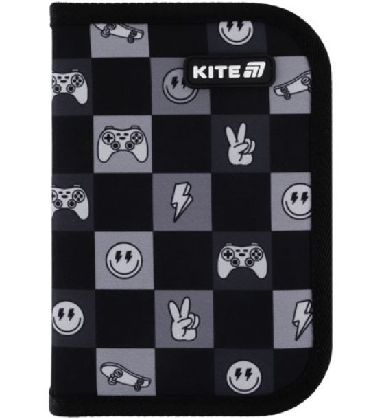 Пенал Kite 1 від., 1 відв., без наповнення 621 Game On