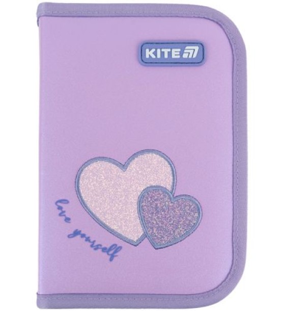 Пенал Kite 1 від., 1 відв., без наповнення 621 Sweetheart