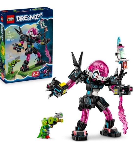 Конструктор LEGO DREAMZzz Матео проти робота Кібермозку (71495)