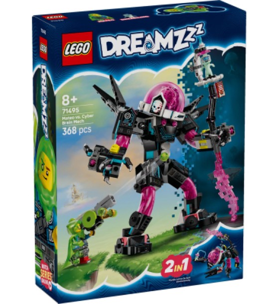 Конструктор LEGO DREAMZzz Матео проти робота Кібермозку (71495)