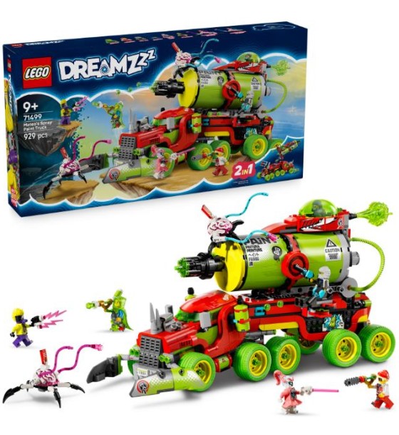 Конструктор LEGO DREAMZzz Вантажівка Матео з аерозольною фарбою (71499)