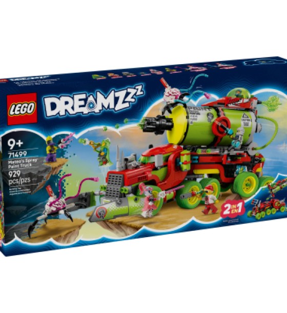 Конструктор LEGO DREAMZzz Вантажівка Матео з аерозольною фарбою (71499)