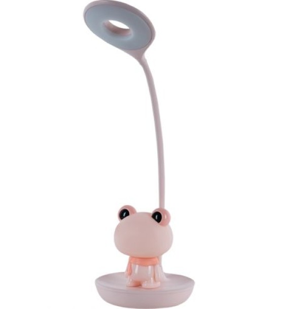 Настільна лампа LED з акумулятором Froggy, рожевий