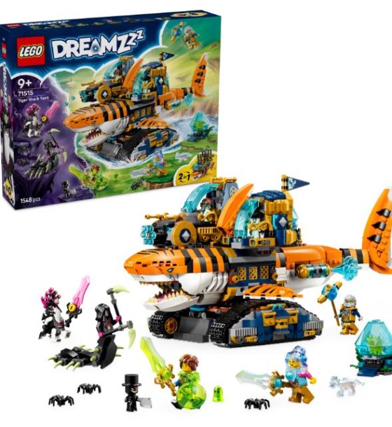 Конструктор LEGO DREAMZzz Танкер тигрова акула (71515)