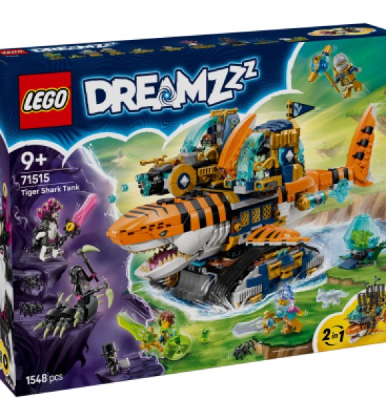 Конструктор LEGO DREAMZzz Танкер тигрова акула (71515)