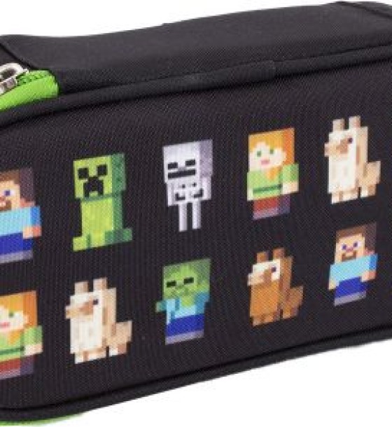 Пенал-саше Minecraft Multi Characters (22,5 x 9,5 x 7,5 см)