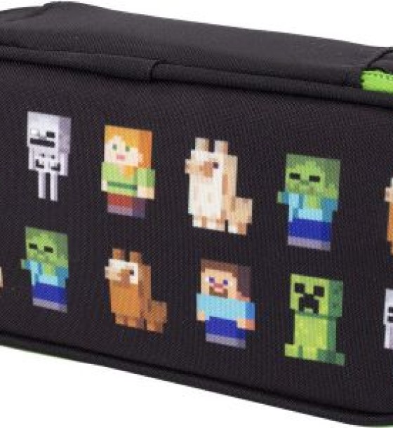 Пенал-саше Minecraft Multi Characters (22,5 x 9,5 x 7,5 см)