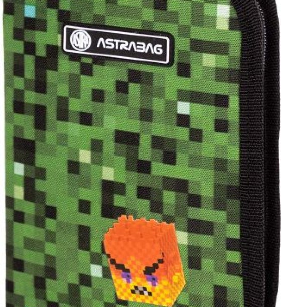 Пенал Astrabag Pixel one (20 х 14 x 3,5 см)
