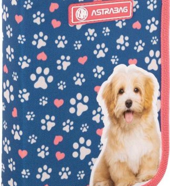 Пенал Astrabag Cute puppy (20 х 14 x 3,5 см)