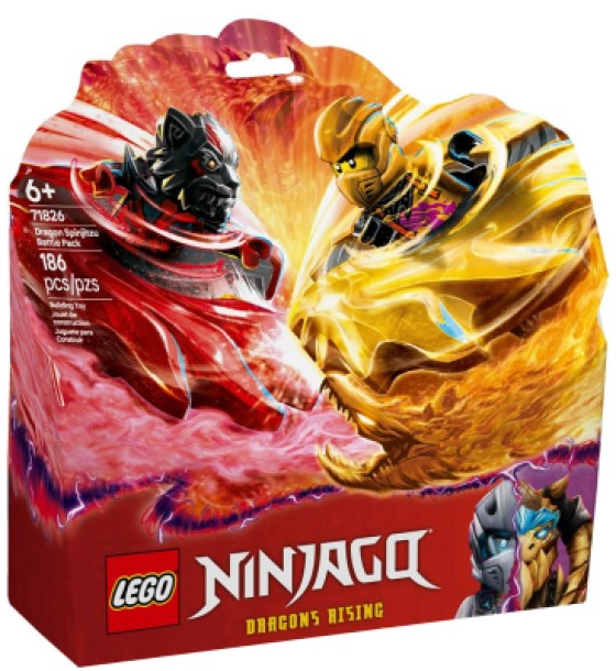 Конструктор LEGO Ninjago Бойовий набір дракона Спін-джитсу (71826)