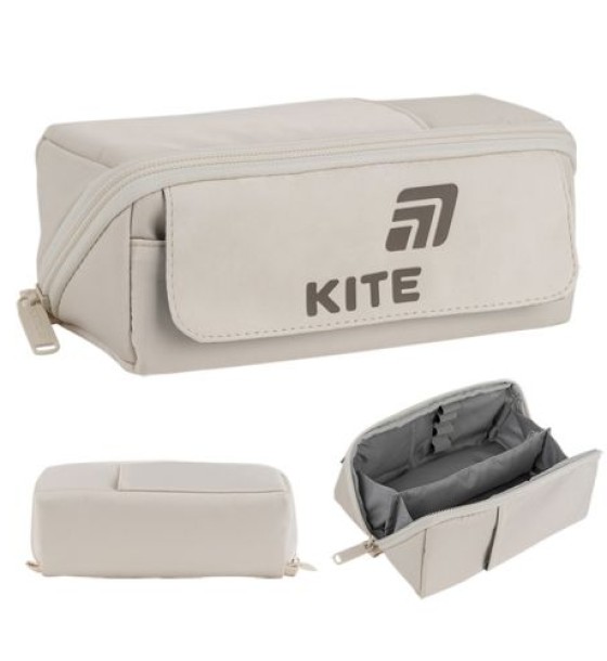 Пенал Kite 2702-1 бежевий