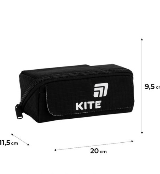Пенал Kite 2702-6 чорний