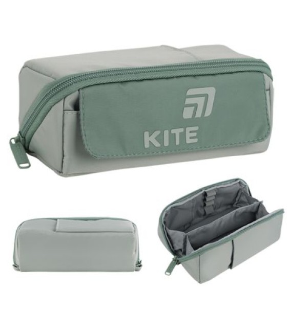 Пенал Kite 2702-3 оливковий