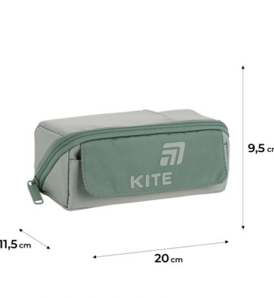 Пенал Kite 2702-3 оливковий