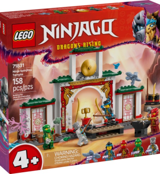 Конструктор LEGO Ninjago Храм ніндзя Спін-джитсу (71831)