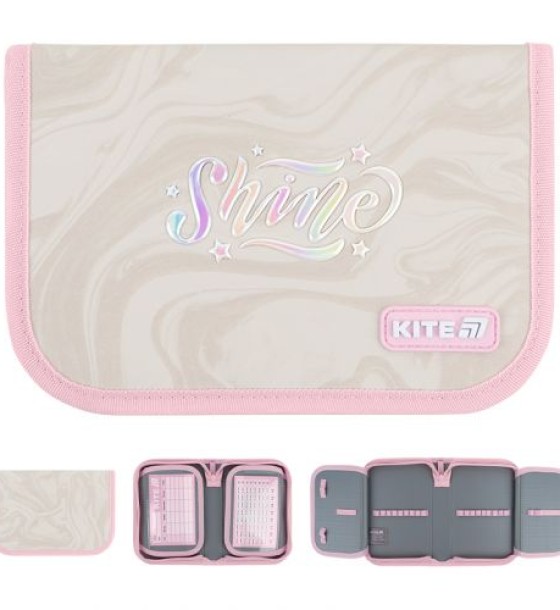 Пенал Kite 1 від., 2 відв., без наповнення 622 Dazzling