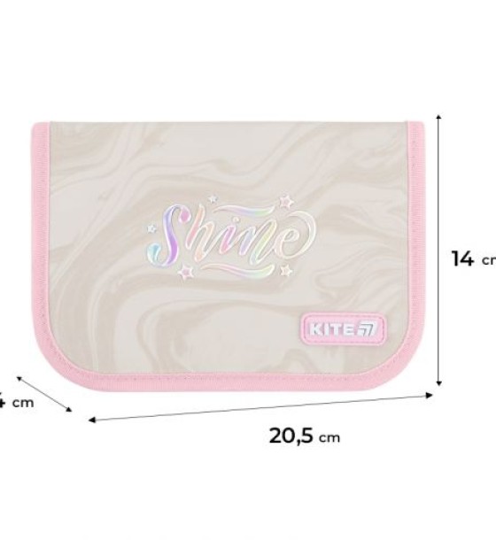 Пенал Kite 1 від., 2 відв., без наповнення 622 Dazzling