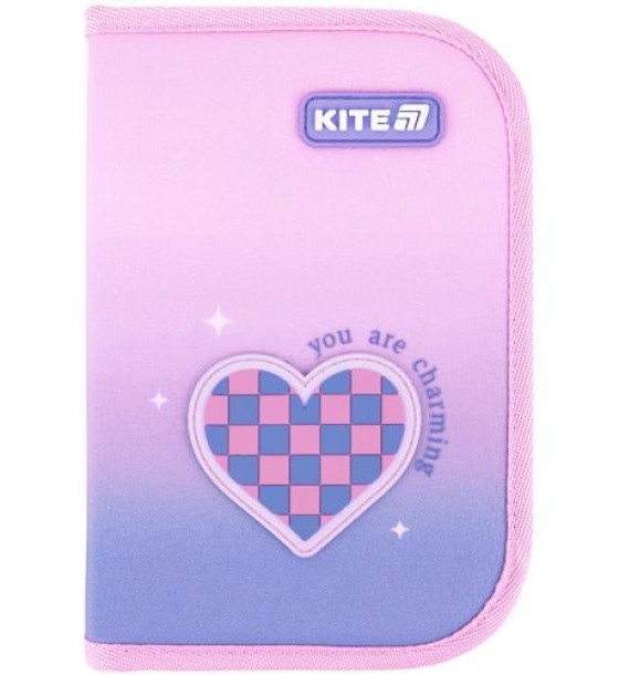 Пенал Kite 1 від., 1 відв., без наповнення 621 Charming