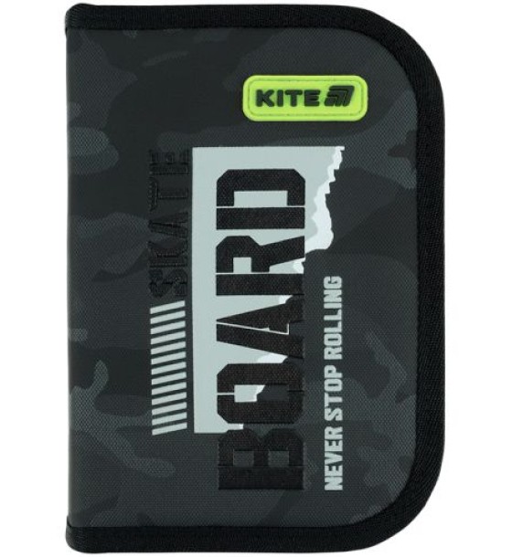 Пенал Kite 1 від., 1 відв., без наповнення 621 SK8 Board