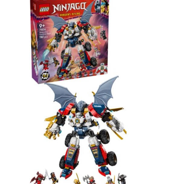 Конструктор LEGO Ninjago Ультраоб''єднувальний робот Зейна (71834)