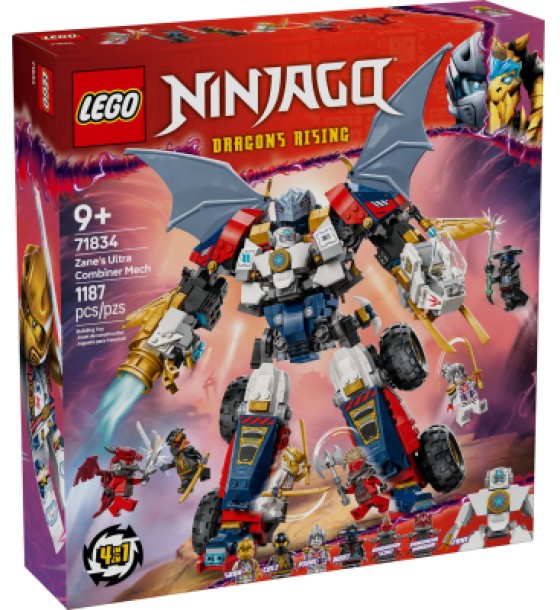 Конструктор LEGO Ninjago Ультраоб''єднувальний робот Зейна (71834)
