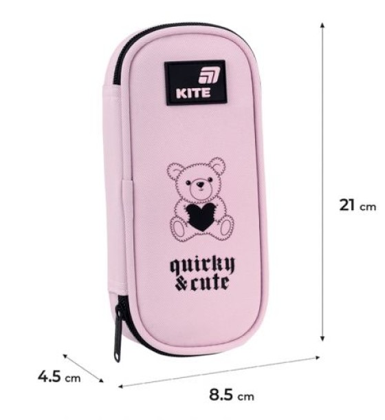 Пенал Kite 662 Quirky&Cute