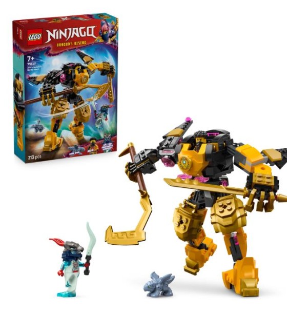 Конструктор LEGO NINJAGO Бойовий робот Арін Спін-джитсу (71839)