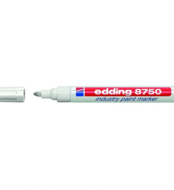Маркер Industry Paint e-8750 2-4 мм білий